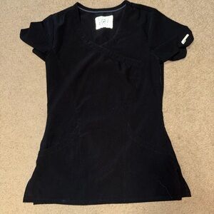 Skechers by Barco Reliance Women's 3-Pocket STRETCH Mock Wrap Scrub Top